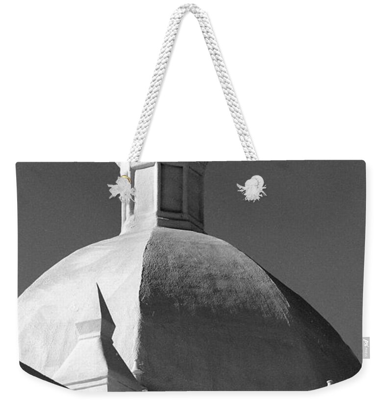 Ajo Weekender Tote Bag featuring the photograph Ajo Church 2 by JustJeffAz Photography