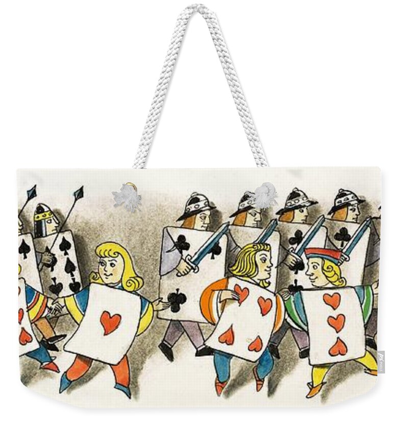 NEW Alice In Wonderland Canvas Tote Bag