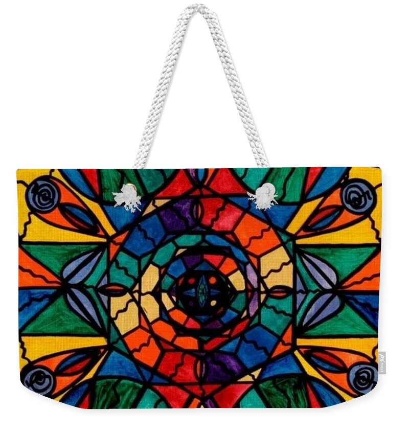 Sacred Geometry Weekender Tote Bags