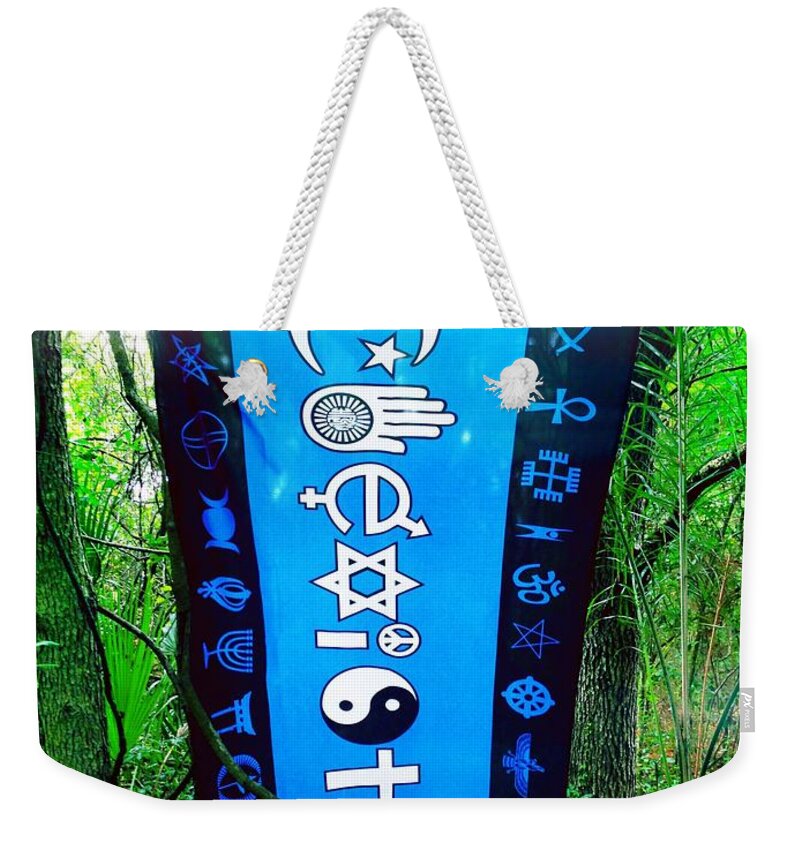 Spirituality Weekender Tote Bag featuring the photograph All Are One by Carlos Avila