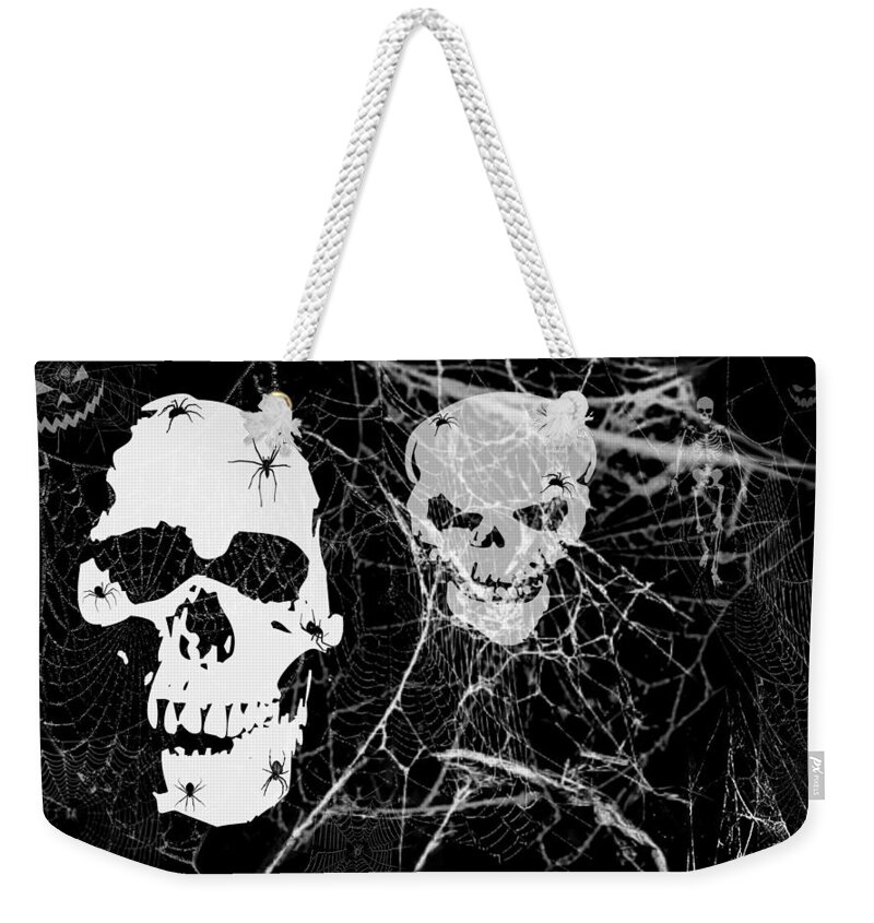 2d Weekender Tote Bag featuring the digital art All Hallow's Eve by Brian Wallace