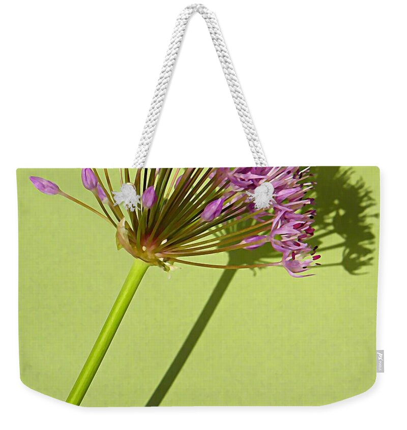 Allium Weekender Tote Bag featuring the photograph Allium by Chris Berry