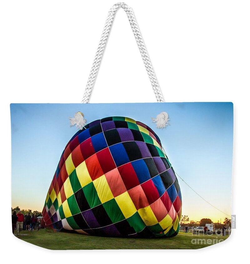 Arizona Weekender Tote Bag featuring the photograph Almost Ready To Launch by Robert Bales