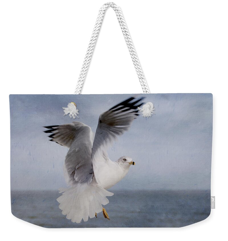 Bird Weekender Tote Bag featuring the photograph Aloft II by Carol Erikson