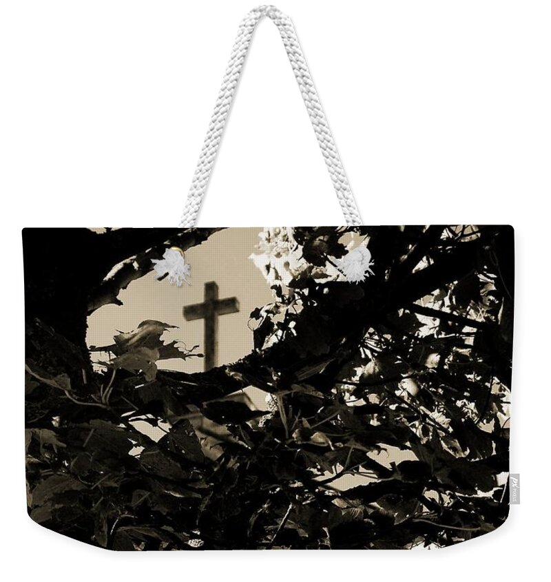 Basilica Weekender Tote Bag featuring the photograph Always There by Zinvolle Art