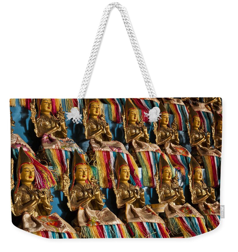 Feb0514 Weekender Tote Bag featuring the photograph Amarbayasgalant Monastery by Colin Monteath