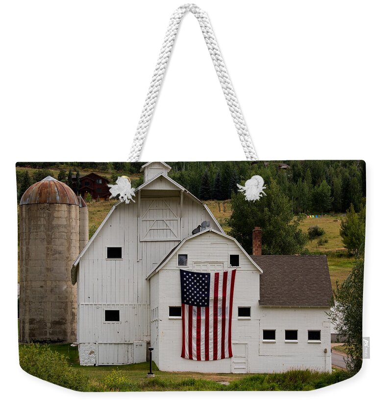 Americana Weekender Tote Bag featuring the photograph Americana by John Daly