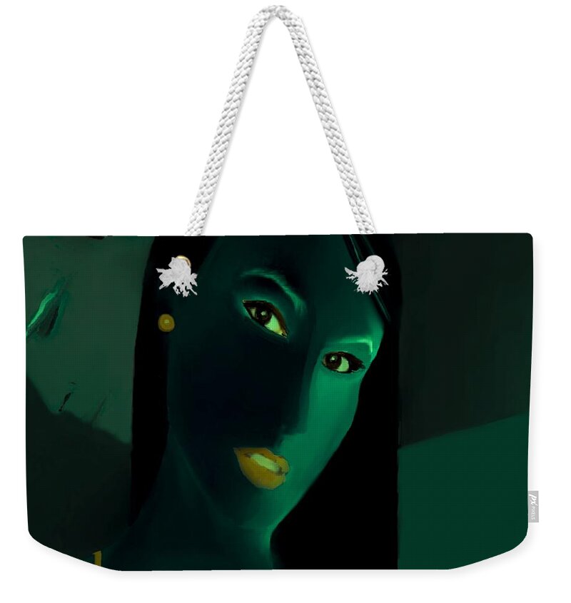 Fineartamerica.com Weekender Tote Bag featuring the painting Amour Partage  Love Shared  6 by Diane Strain