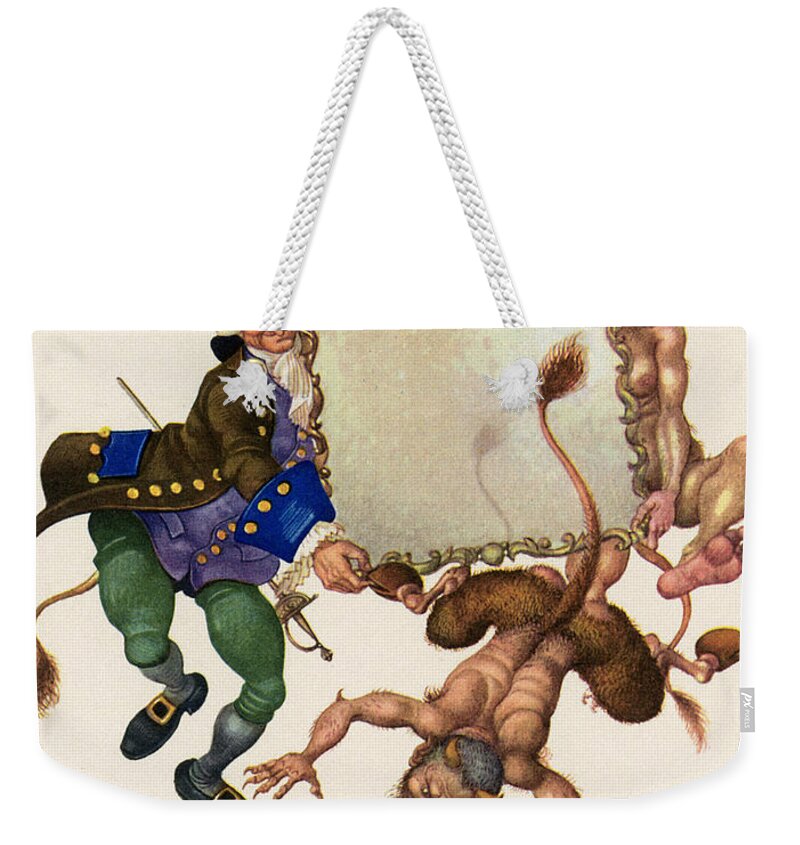 19th Century Weekender Tote Bag featuring the photograph Andersen: Snow Queen by Granger