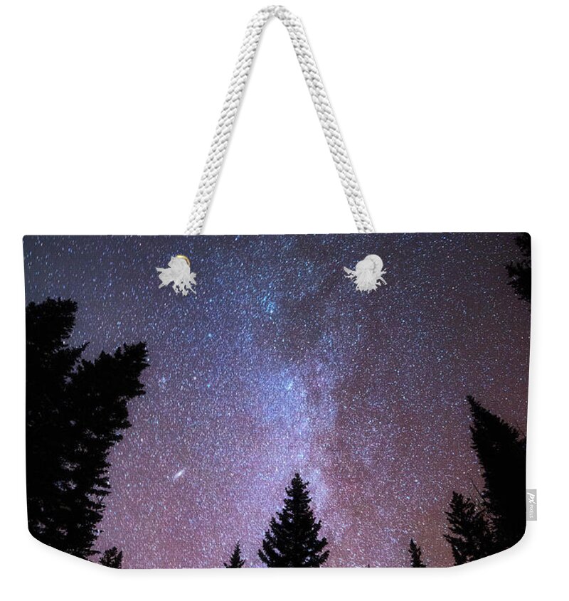 Stars Weekender Tote Bag featuring the photograph Andromeda our Neighbor by Darren White