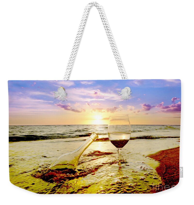 Sunset Weekender Tote Bag featuring the photograph Another Day in Paradise by Jon Neidert