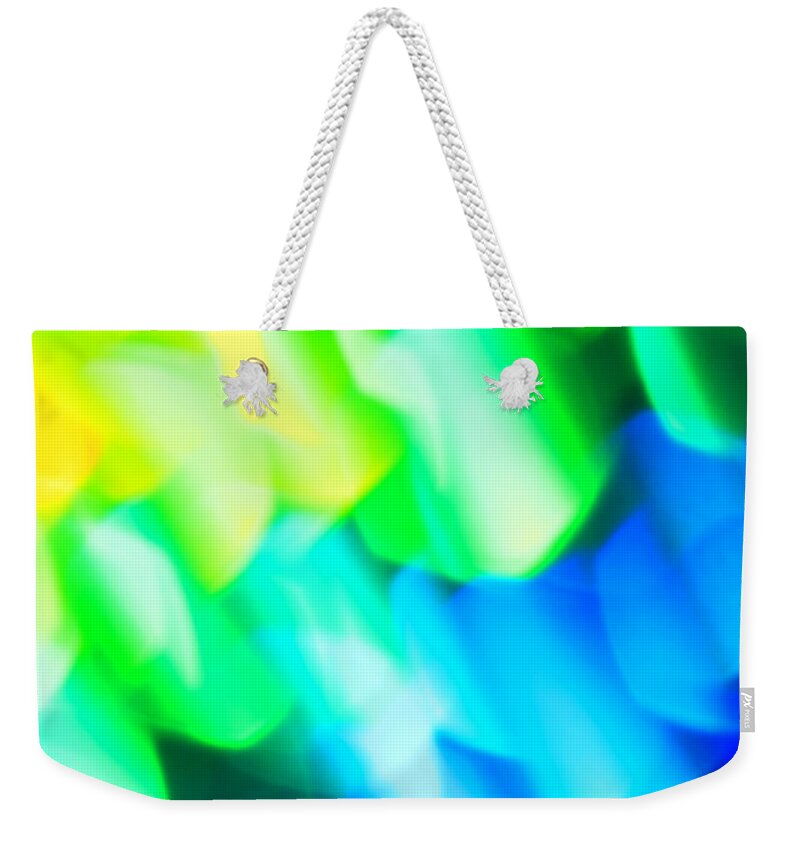 Tetraptych Weekender Tote Bag featuring the photograph Any Colour You Like Series Part 3 by Dazzle Zazz