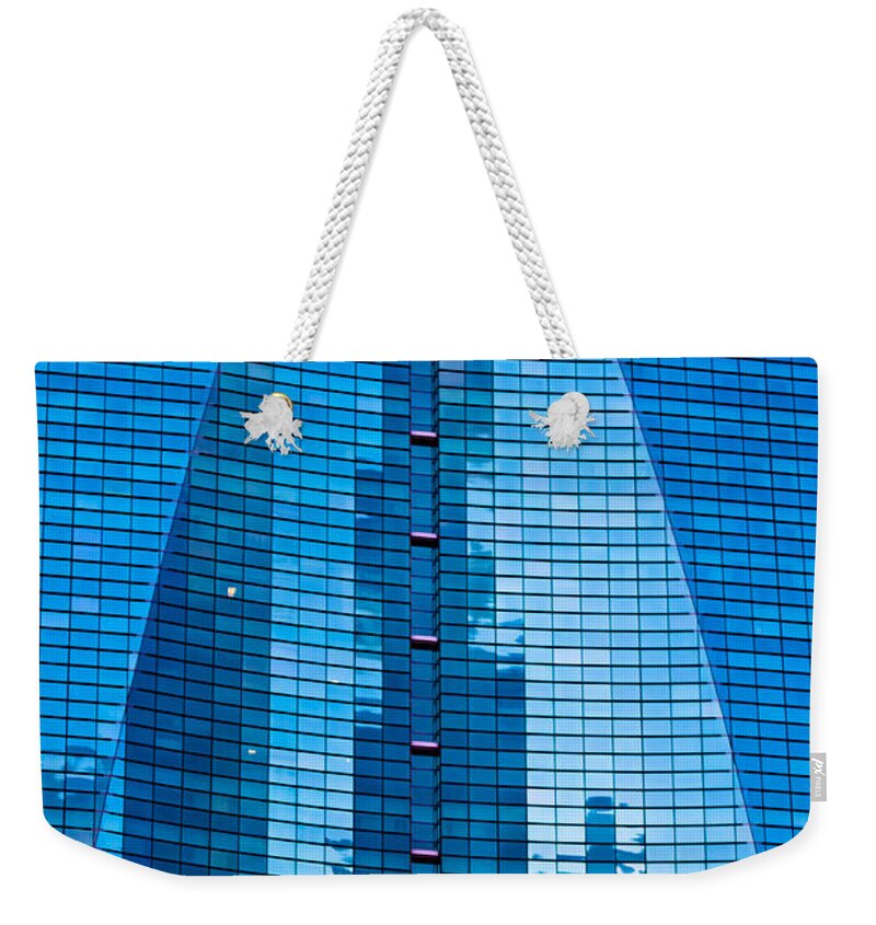 Architecture Weekender Tote Bag featuring the photograph Arch in Glass by Ed Gleichman