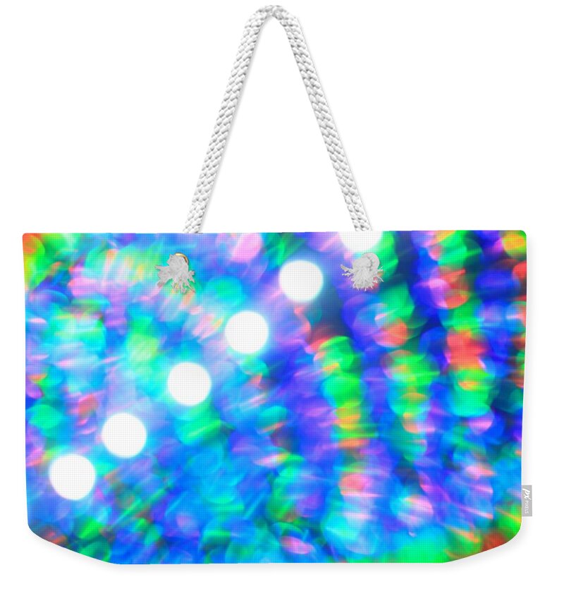 Abstract Weekender Tote Bag featuring the photograph Are You Experienced by Dazzle Zazz