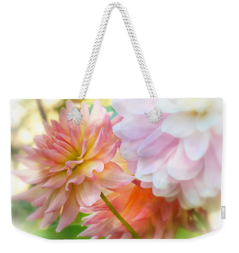 Feminine Weekender Tote Bag featuring the photograph Art Of The Feminine by Connie Handscomb