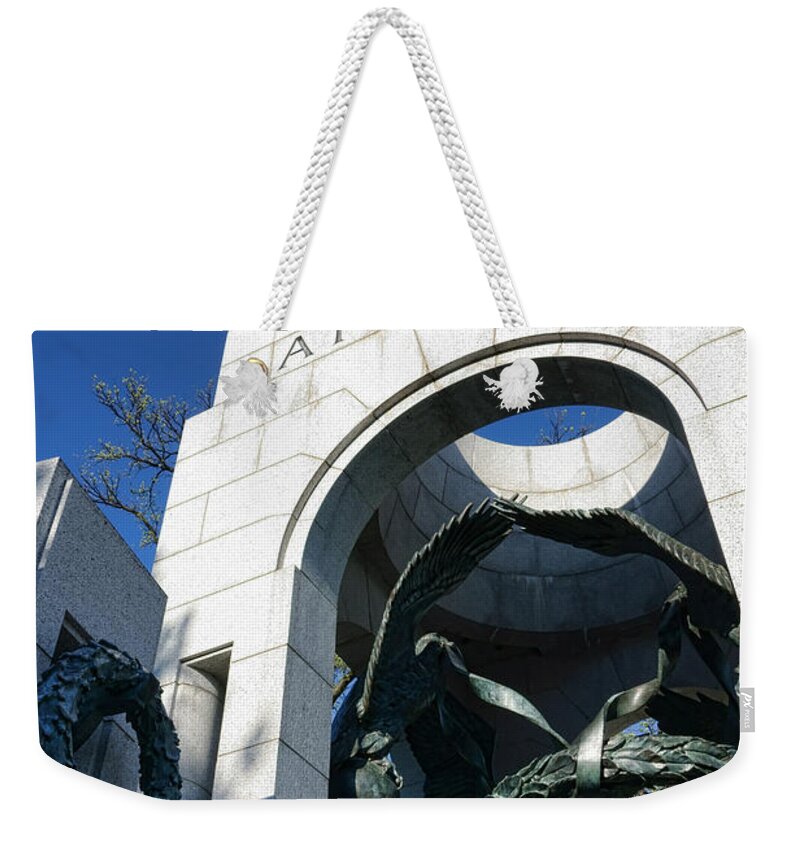 Atlantic Weekender Tote Bag featuring the photograph Atlantic by Olivier Le Queinec