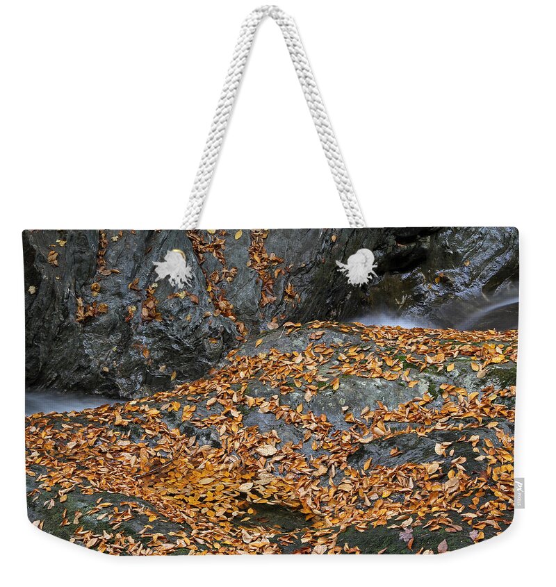 Vermont Weekender Tote Bag featuring the photograph Autumn in New England by Juergen Roth