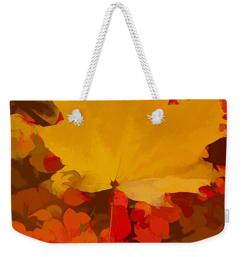 Salem Weekender Tote Bag featuring the photograph Autumn Is A State Of Mind More Than A Time Of Year by Jeff Folger