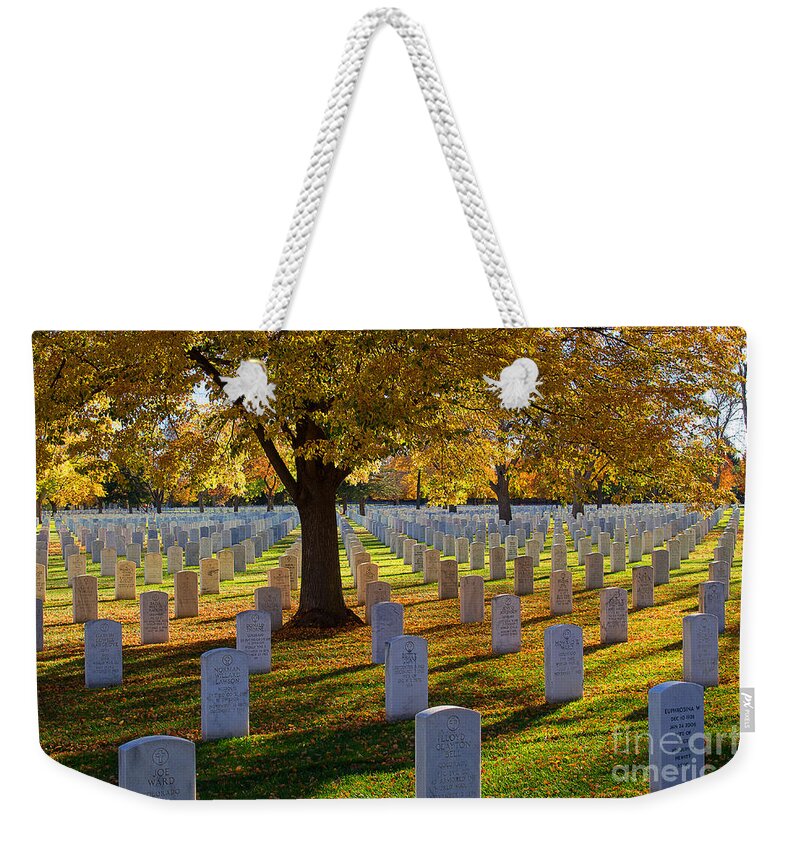 Autumn Colors Weekender Tote Bag featuring the photograph Autumn Remembrance by Jim Garrison