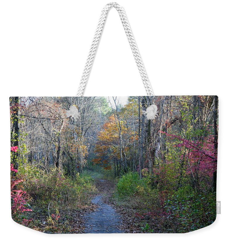 Photography Weekender Tote Bag featuring the photograph Autumn Silence No.2 by Neal Eslinger
