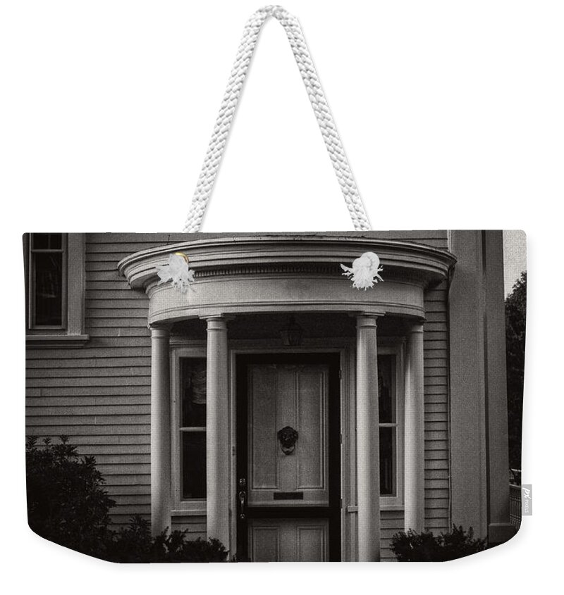 Copy Weekender Tote Bag featuring the photograph Back Home Bar Harbor Maine by Edward Fielding