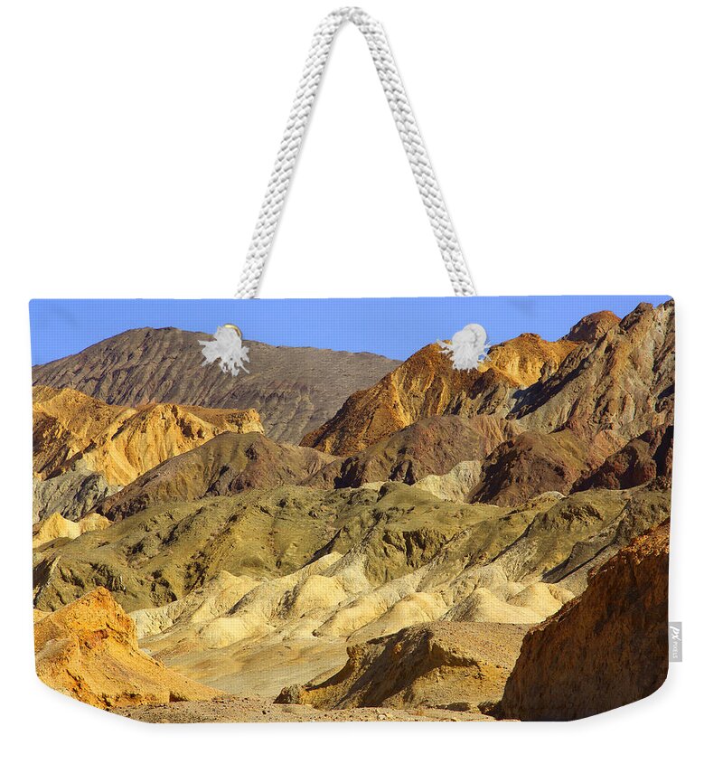 Colorful Rocks Weekender Tote Bag featuring the photograph Back Roads Utah 2 by Mike McGlothlen