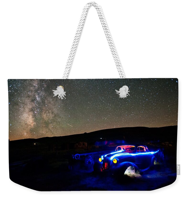 Night Weekender Tote Bag featuring the photograph Back to Life by Cat Connor