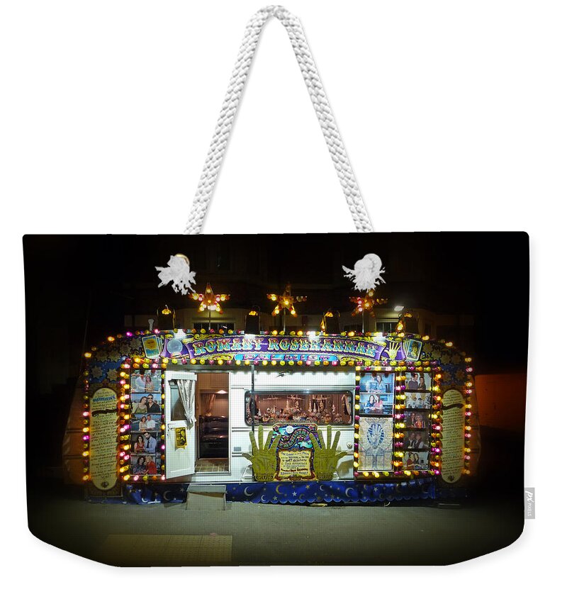 Romany Art Weekender Tote Bag featuring the digital art Back To The Fortune by Charles Stuart