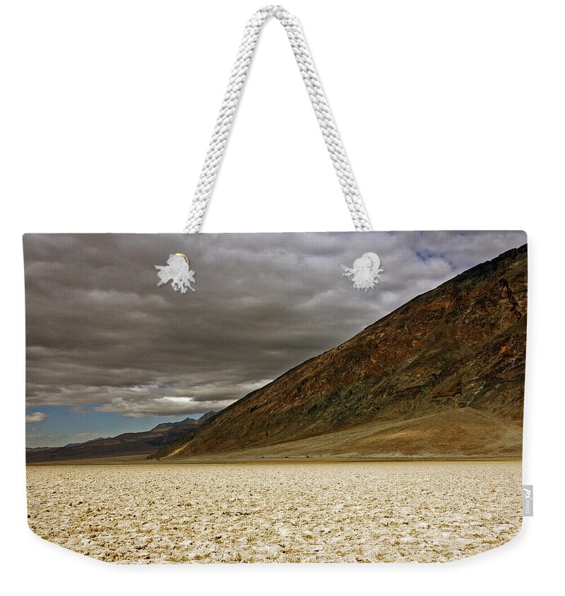 Badwater Basin Weekender Tote Bag featuring the photograph Badwater Basin #2 by Stuart Litoff