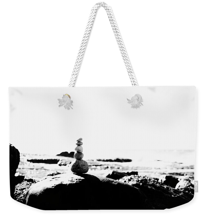 Stability Weekender Tote Bag featuring the photograph Balance In Nature by Shaun