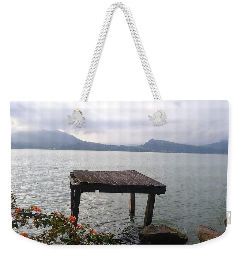  Weekender Tote Bag featuring the photograph Bali - Tranquil by Nora Boghossian
