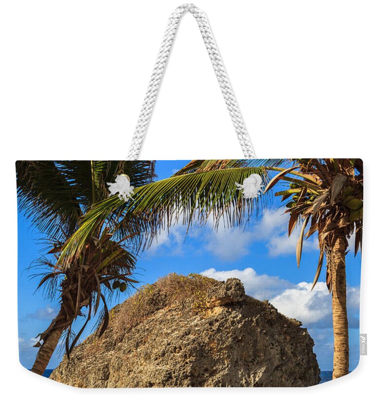 Barbados Weekender Tote Bag featuring the photograph Barbados Beach by Raul Rodriguez