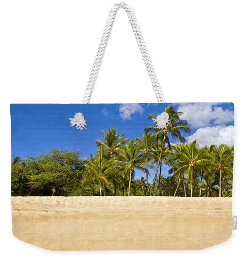 Bay Weekender Tote Bag featuring the photograph Beach from Ocean by Ron Dahlquist