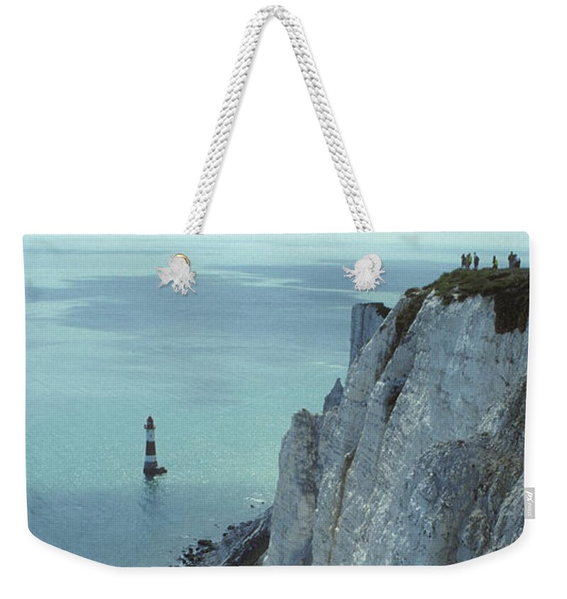 Beachy Head Weekender Tote Bag featuring the photograph Beachy Head - Sussex - England by Phil Banks