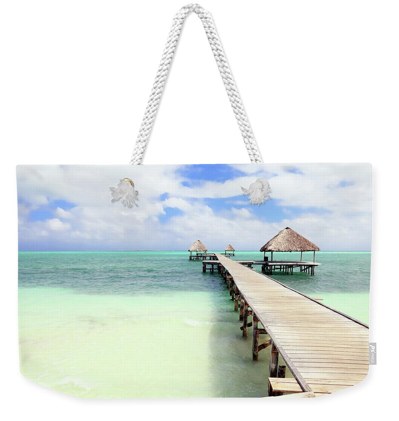 Beautiful Sandy Beach Weekender Tote Bag by Vuk8691 