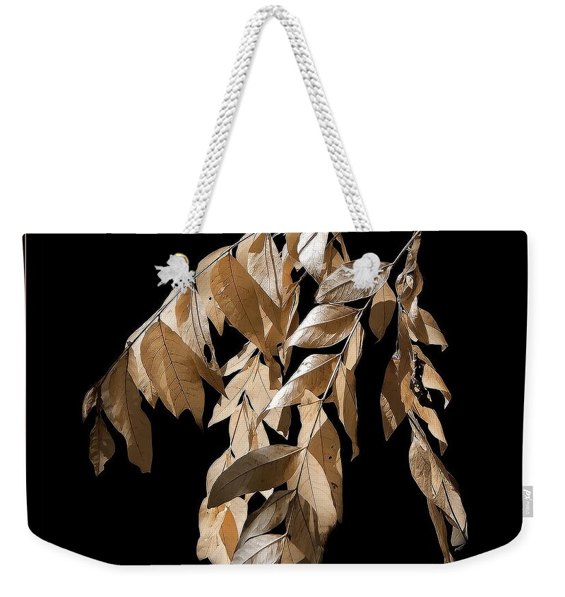 Fall Weekender Tote Bag featuring the photograph Before the Fall by Lucy VanSwearingen