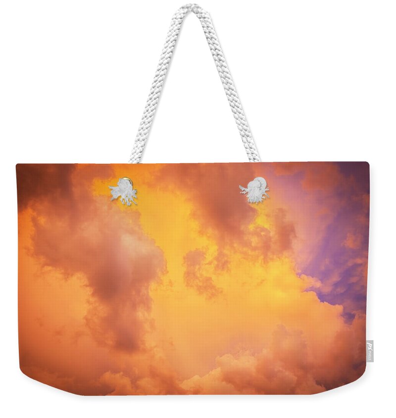Clouds Weekender Tote Bag featuring the photograph Before the Storm Clouds Stratocumulus 9 by Rich Franco