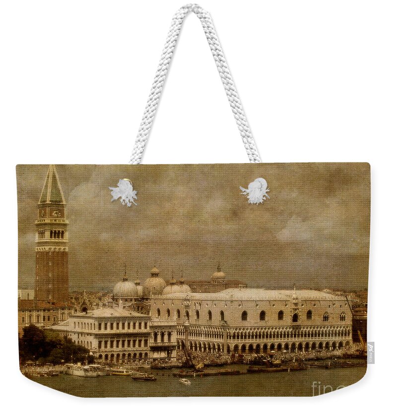 Venice Weekender Tote Bag featuring the photograph Bellissima Venezia by Lois Bryan