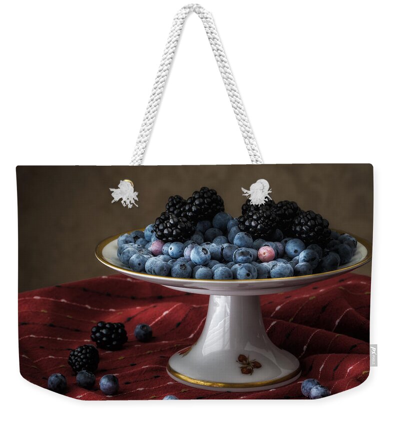 Berries Weekender Tote Bag featuring the photograph Berries in Soft Light by James Barber