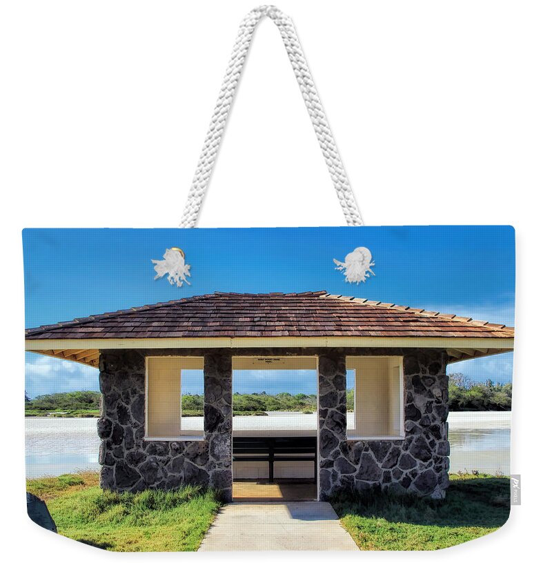 Shelter House Weekender Tote Bag featuring the photograph Bird Sanctuary 2 by Dawn Eshelman
