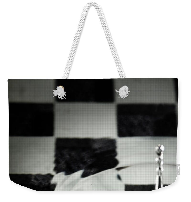 Chess Weekender Tote Bag featuring the digital art Bishop by Nathan Wright