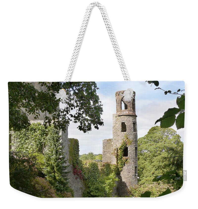 Ireland Weekender Tote Bag featuring the photograph Blarney Castle 2 by Mike McGlothlen