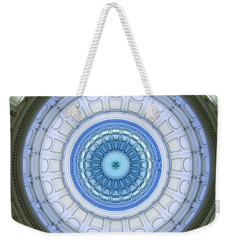 Austin Weekender Tote Bag featuring the photograph Blue Dome by David Downs