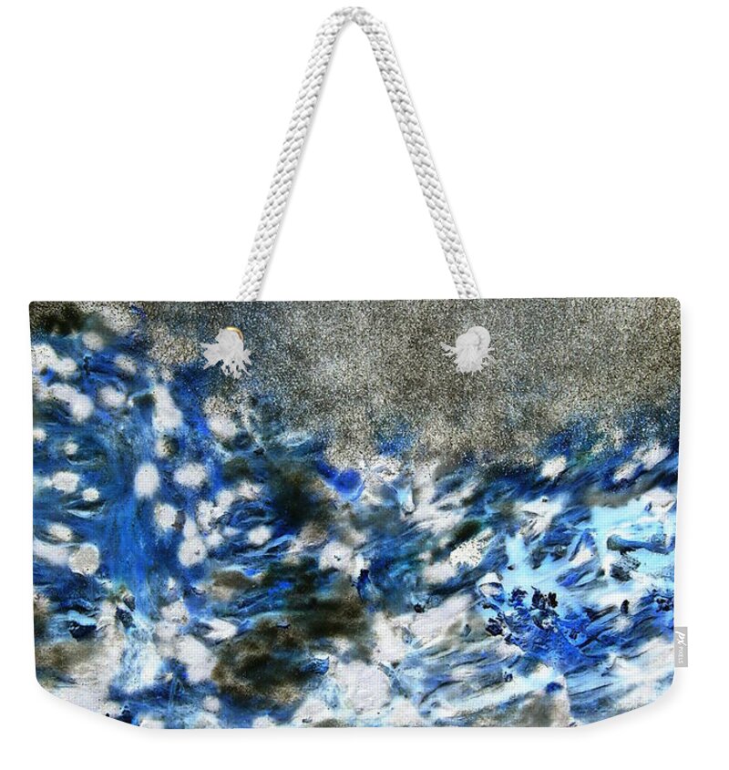 Texas Weekender Tote Bag featuring the photograph Blue Mold by Erich Grant