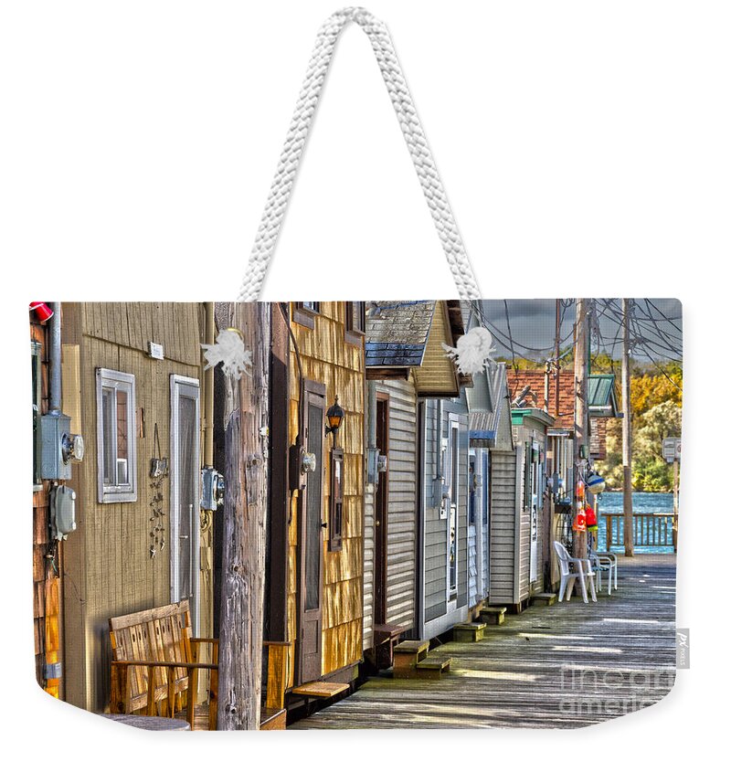 Boardwalk Weekender Tote Bag featuring the photograph Boardwalk by William Norton