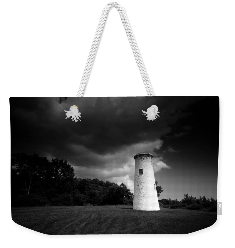 Lighthouse Weekender Tote Bag featuring the photograph Boblo Lighthouse by Cale Best