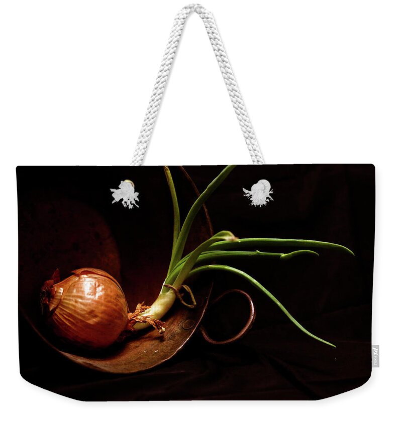Latin America Weekender Tote Bag featuring the photograph Bodegon Con Cebolla by Getti Images Contributor