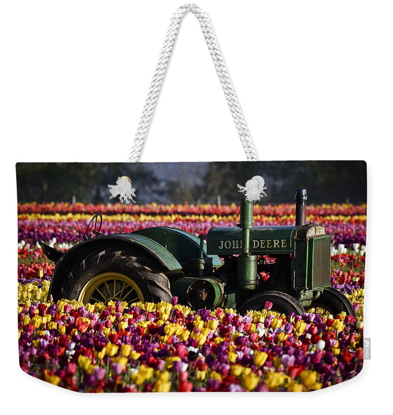 Bogged Down By Color Weekender Tote Bag featuring the photograph Bogged Down By Color by Wes and Dotty Weber