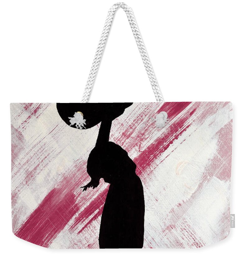 Celebrity Weekender Tote Bag featuring the digital art Brandi Carlile Hot Summer Night by Alys Caviness-Gober
