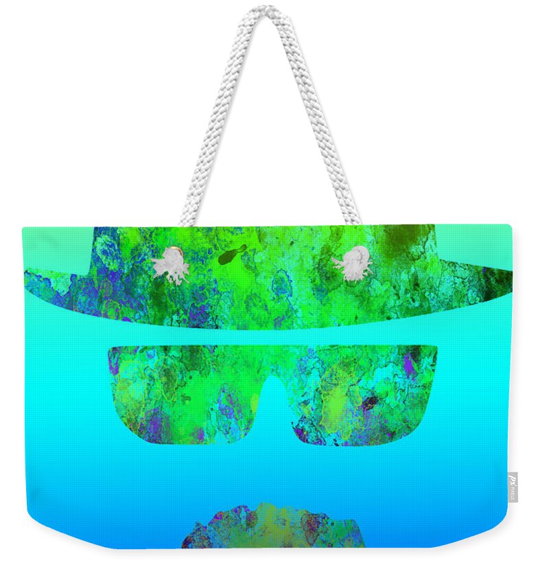 Breaking Bad Weekender Tote Bag featuring the photograph Breaking Bad - Blue by Chris Smith